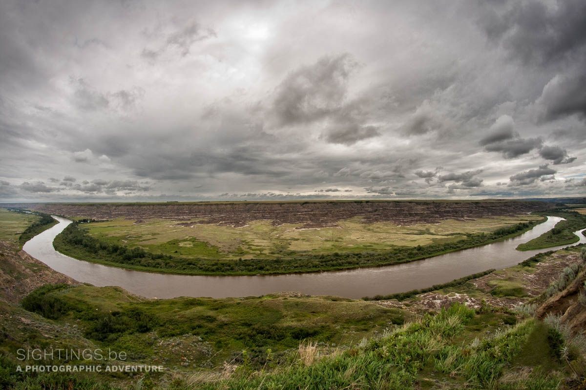 Orkney viewpoint near Drumheller