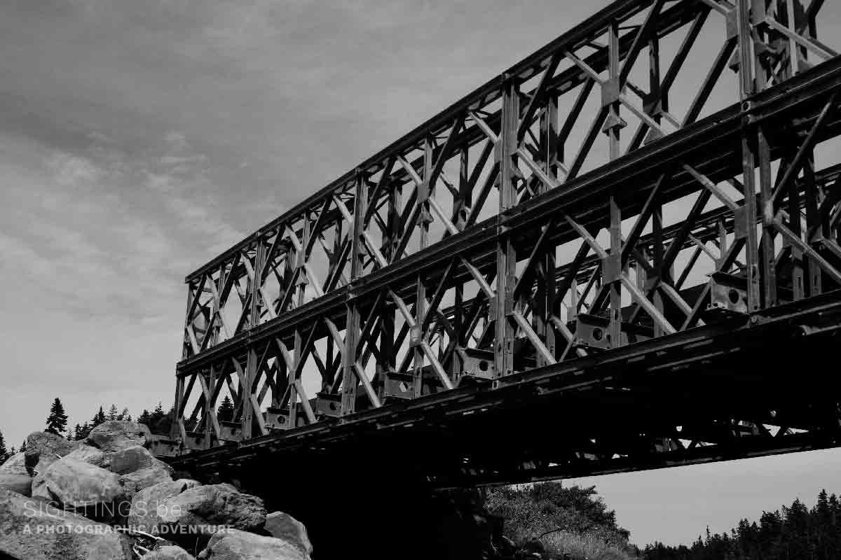 Bridge in Cape Chignecto Provincial Park