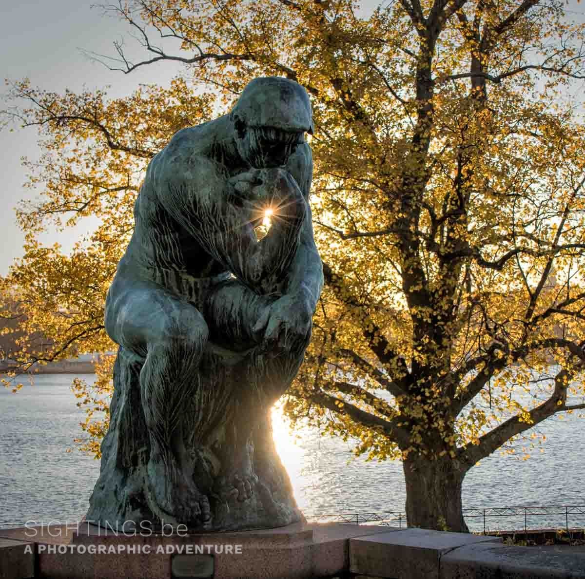 Statue by Rodin near Waldemarsudde, Stockholm