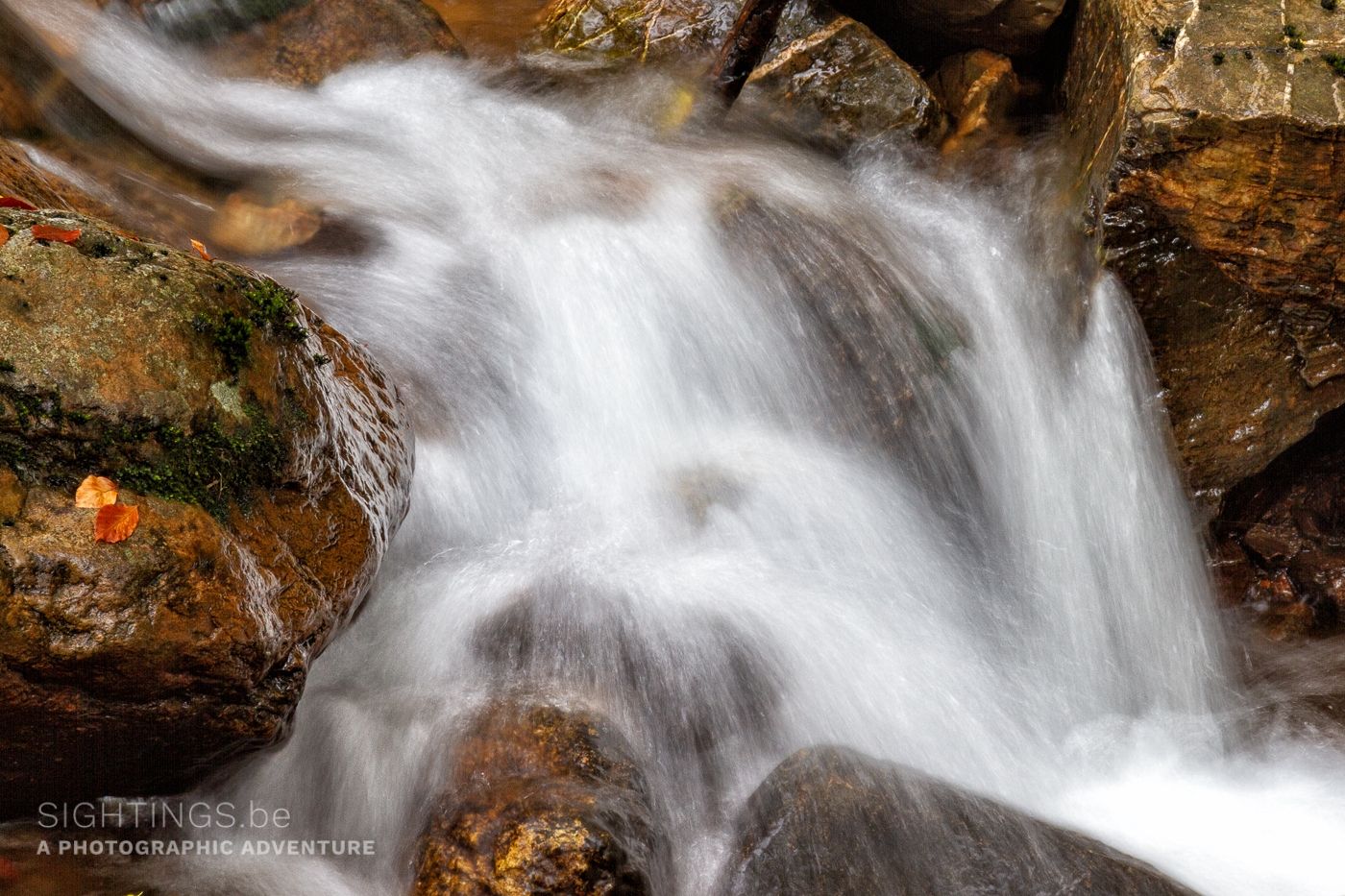 Rushing water
