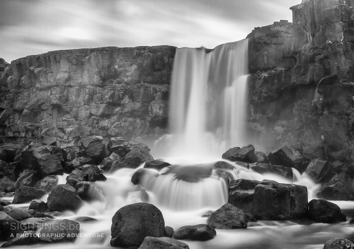 Oxarafoss near Thingvellir