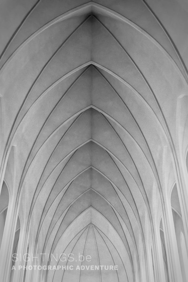 Hallgrimskirkja interior, Reykjavik