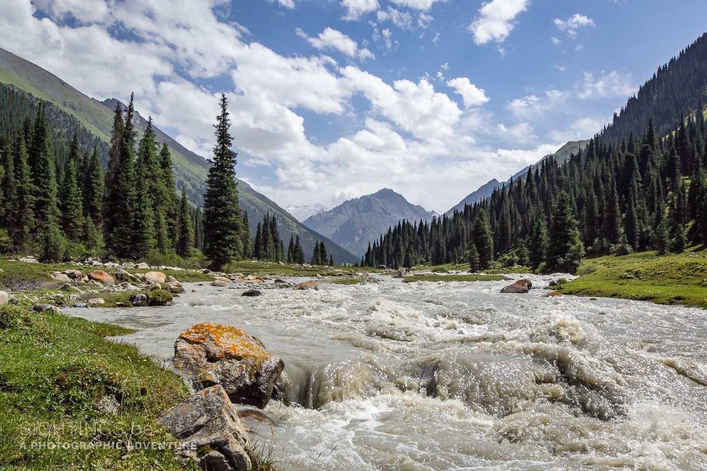 Altyn-Arashan valley near Karakol