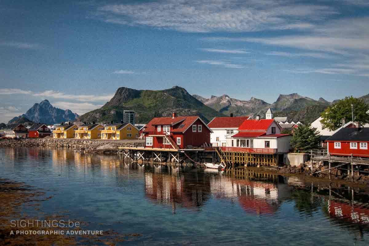 Houses near Svolvaer